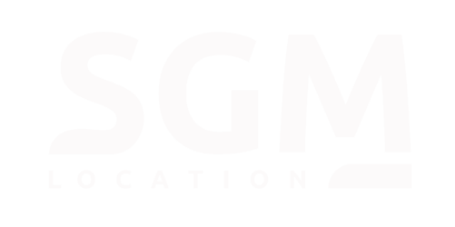SGM Location - Logo blanc